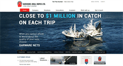 Desktop Screenshot of garwareropes.com